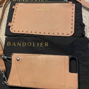 Bandolier IPhone 6/7/8 Plus Desert Rose case & bag